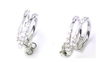 Orecchini Salvini Donna Nastro in Oro bianco Diamante 81074096 - 81074096